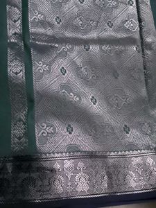 Light Bluish Silk Saree