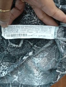 ZARA Snake Print Top