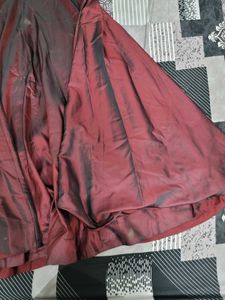 Elegant Maroon Embellished Gown