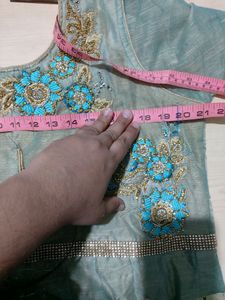 dress and dupatta...