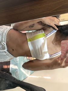 Colorblock Bikini Top