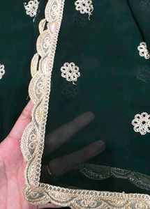 lehenga, blouse with odhani