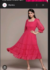 SMOCKED TIERED DRESS