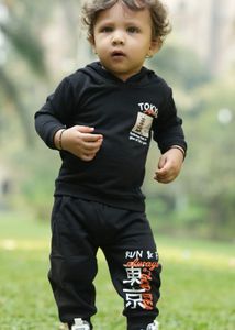 Stylish Black Outfit for Kids