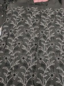 Embroidery Bandhni Dress