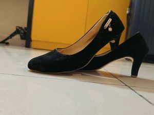 Black Suede Heels