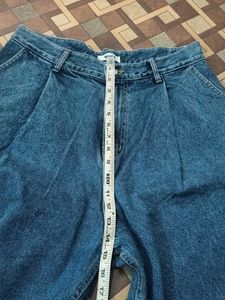 Wide Leg Denim Jeans