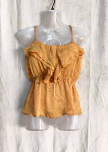 Flowy Ruffle Camisole Top