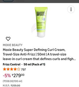 Moxie Super Defining Curl Cream