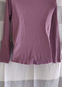 Mauve Long Sleeve Top