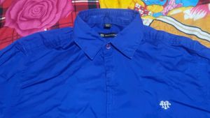 Men's Blue Button Down Shirt