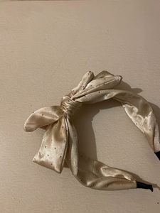 Sparkly Bow Headband &amp; Hair Clip Set