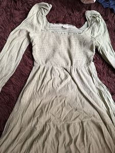 Urbanic Sage Green Maxi/ Long  Dress Brand New
