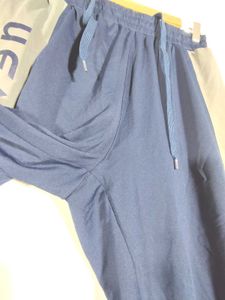 Navy Blue And Grey Active Pant (Men's)