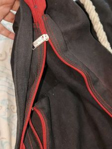 Chic Black Hobo Bag with Rope Handle
