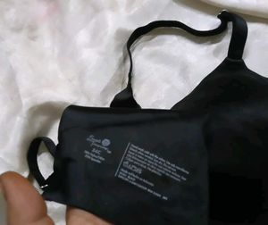 Black Padded Bra