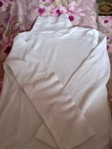 Brand New*** White Turtle Neck Top