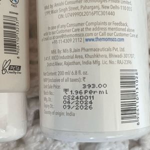 The Moms Co Facewash And Toner