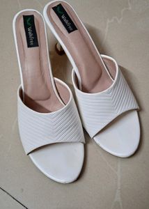 Stylish White Heels