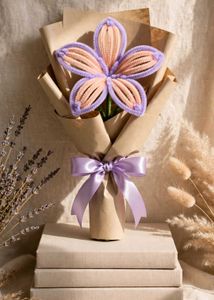 Handmade Blue Flower Bouquet