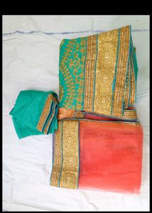 Embroidered Lehenga Skirt blouse dupatta