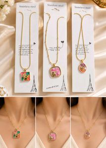 Anti Tarnish Charming Stainless Steel Necklaces