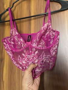 Lace Corset Bralette