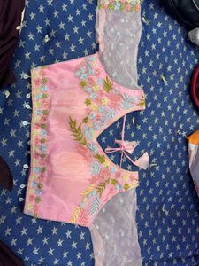 Pink Embroidered Blouse
