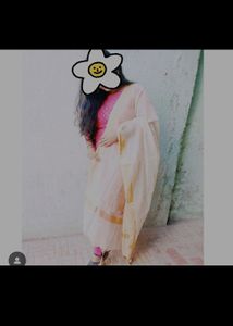 Elegant Pink & Gold Kurta Set