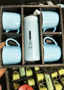 Pink Mug and Water Bottle Set in various clr