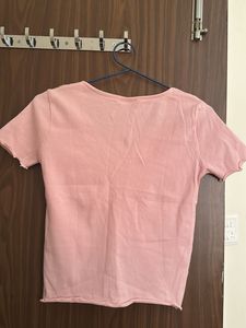 Baby Pink Cute Top