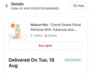 Nykaa Moi Cherie Perfume