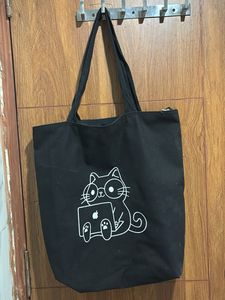 Cute Cat Laptop Tote Bag