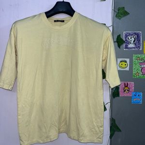 Black and Yellow Graphic T-Shirts Set