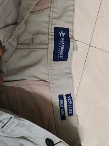 Comfortable Street wear half white Pants