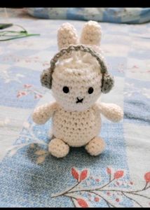 crochet miffy charm ✨🧶