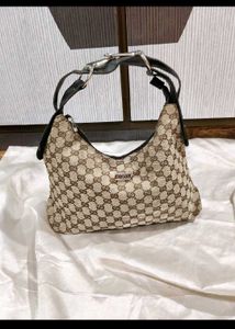 Gucci Monogram Hobo Bag