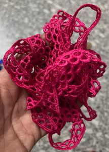Pink Colour Lace