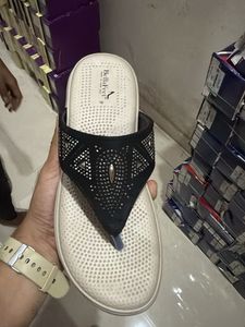Stylish Embellished Flip-Flops