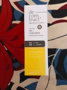 Deconstruct Gel Sunscreen SPF 50