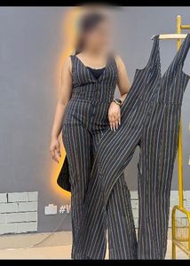 Chic Striped Jumpsuit