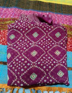Beautiful Bandhani Saree