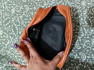 Brown Leather Pouch  mens and womens. van