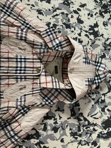 Burberry Plaid Quilted Coat