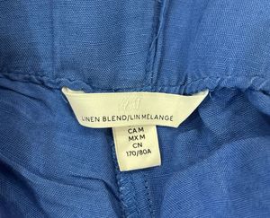Blue Wide Leg Pants