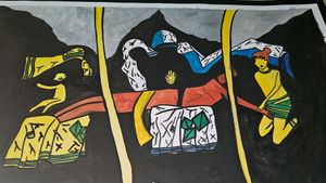 Mother Teressa Painting