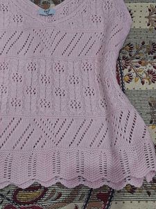 Chic Pink Knit Cami