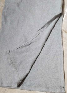 Gray Midi Bodycon Dress