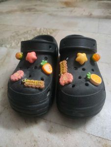 Crocs Fun Heel Clogs with Charms