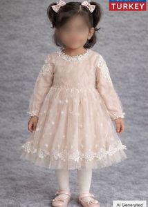 Elegant Imported Girls Dress